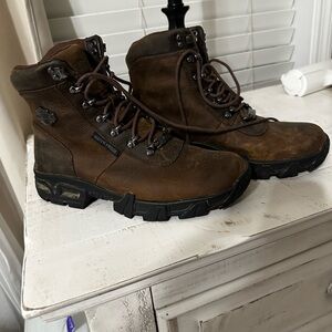 Harley-Davidson Brown Ankle Boots